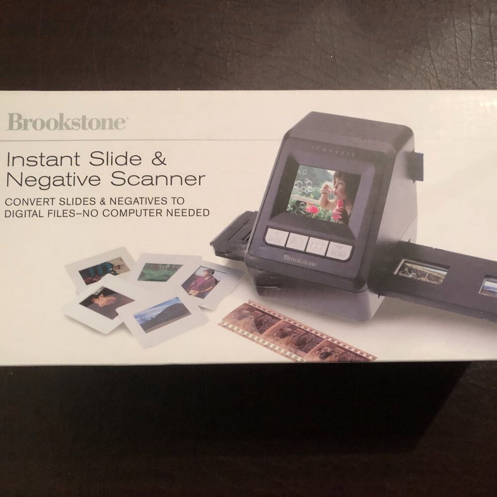Brookstone Slide & Negative Scanner - Picture 2 of 4